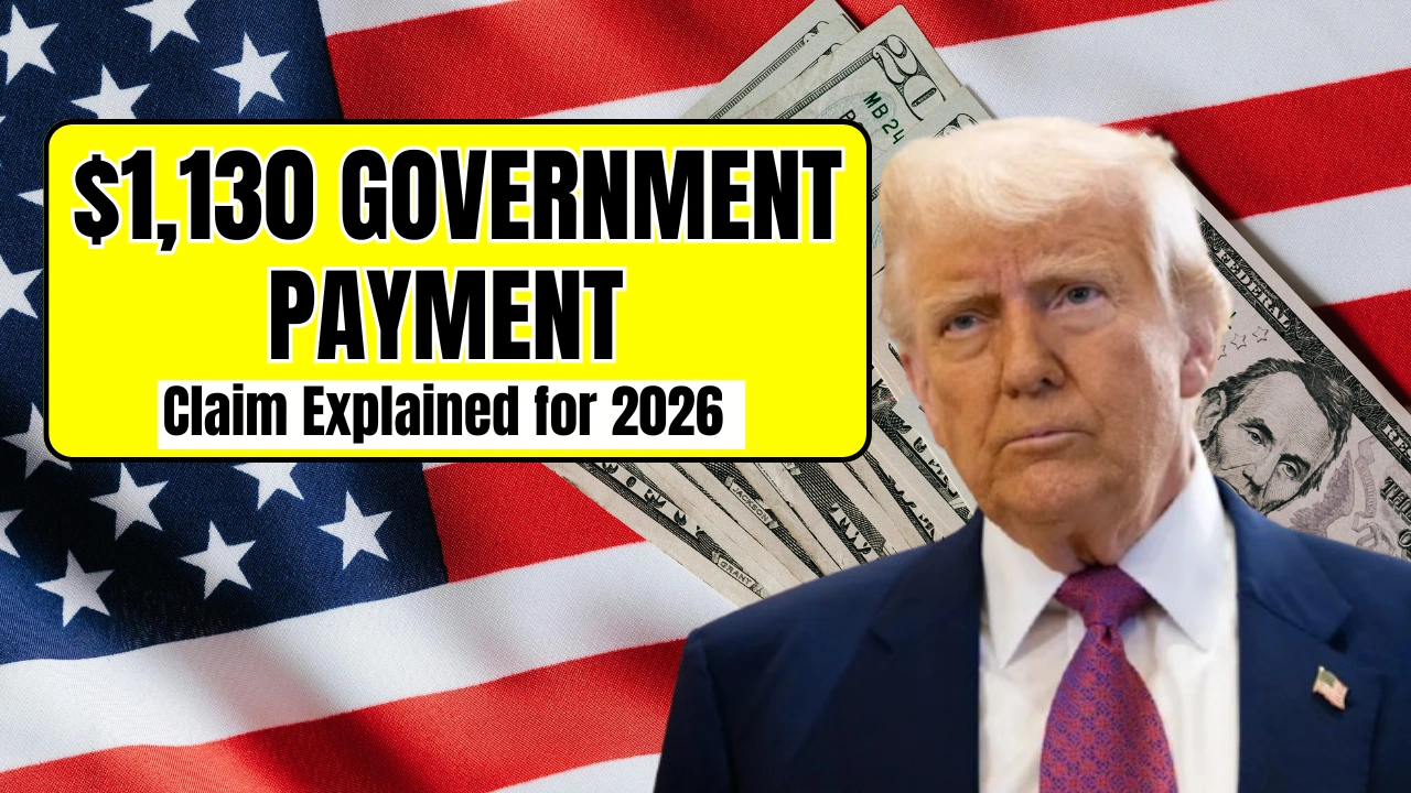 $1,130 Government Payment