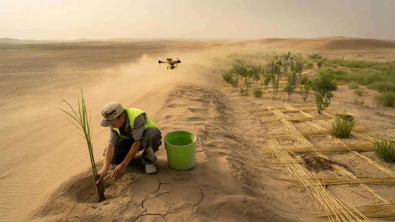 China Great Green Wall