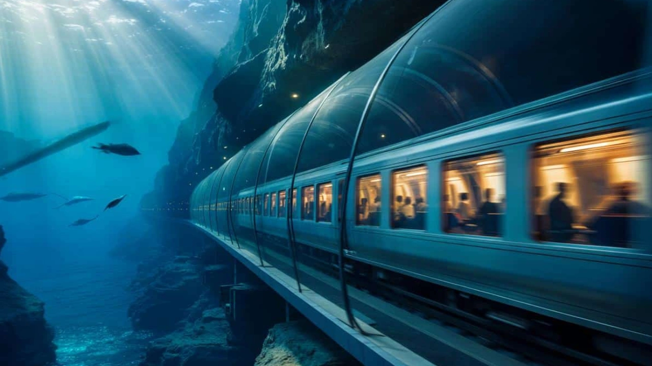 Construction Begins on World’s Longest Underwater High-Speed Train Linking Continents