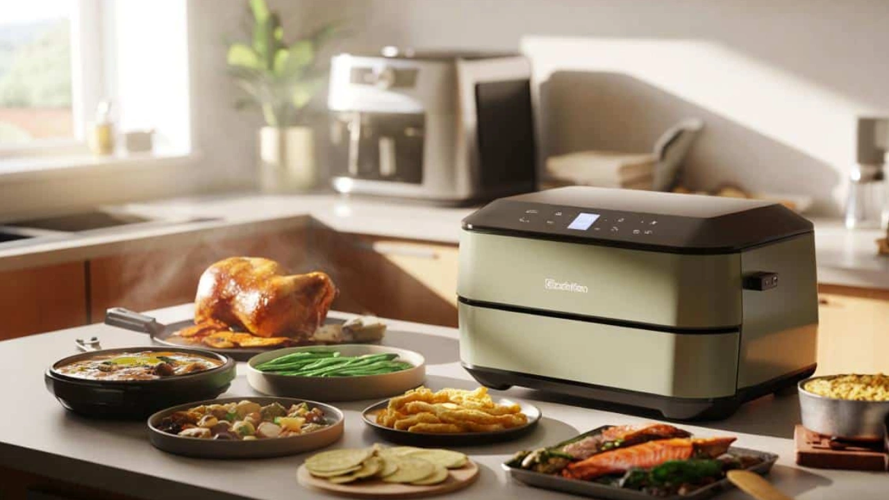 Goodbye air fryer: this new kitchen gadget goes far beyond frying, offering 9 different cooking methods in one appliance