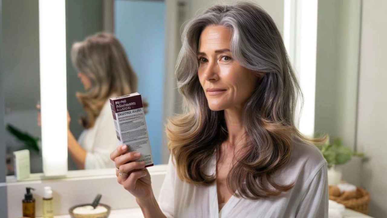 Goodbye to Traditional Hair Dyes – A New Trend Emerges That Naturally Covers Grey Hair