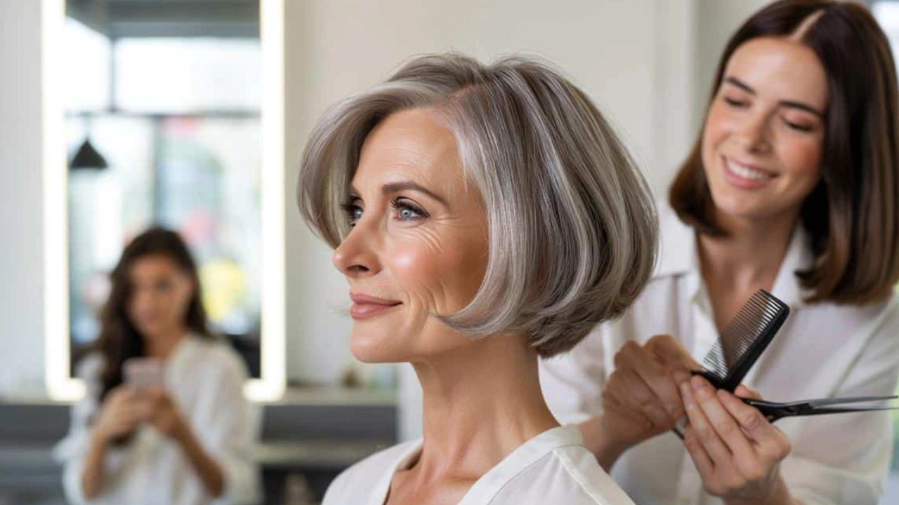 Hairstyles after 60 are changing, as professional hairstylists say this specific haircut is now considered the most youthful and flattering