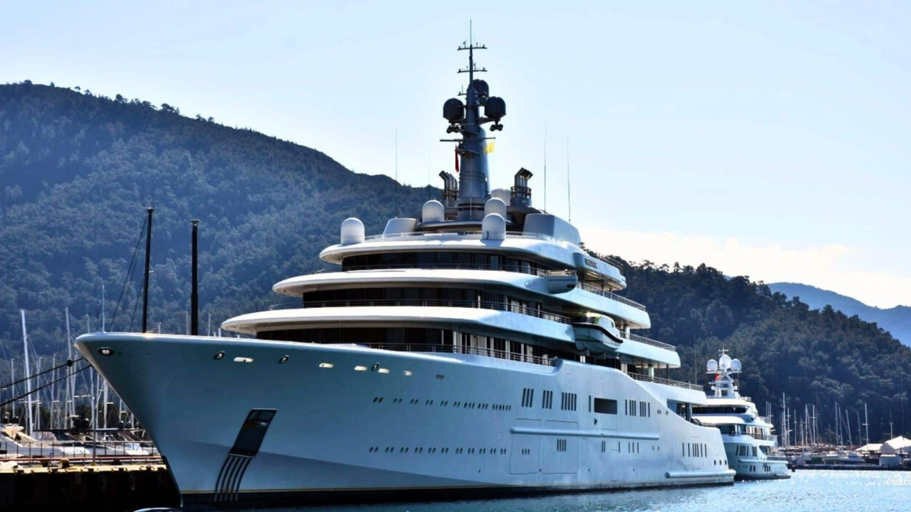 Moored for Three Years, This Superyacht Burned Tons of Diesel Fuel Just to Keep Its Multibillionaire Owner Cool