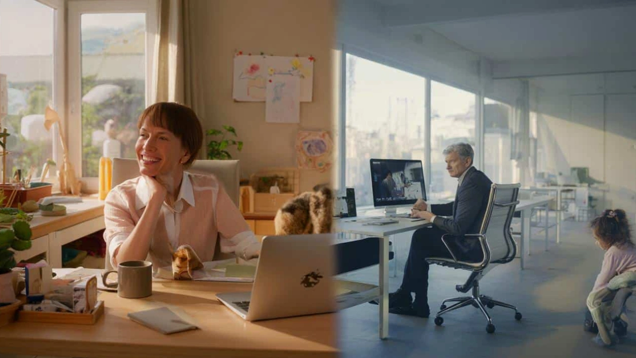 Working from home makes people happier,